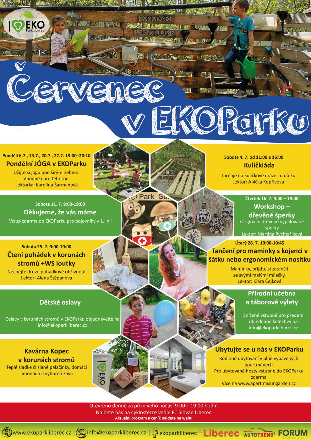 Červenec v našem EKOParku