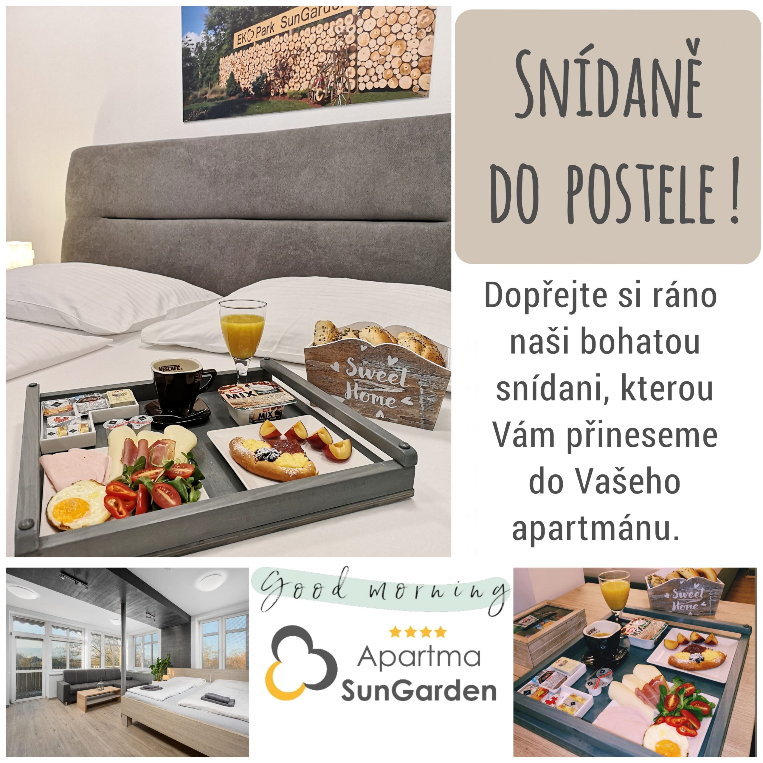 ☕ SNÍDANĚ až do postele! ☕