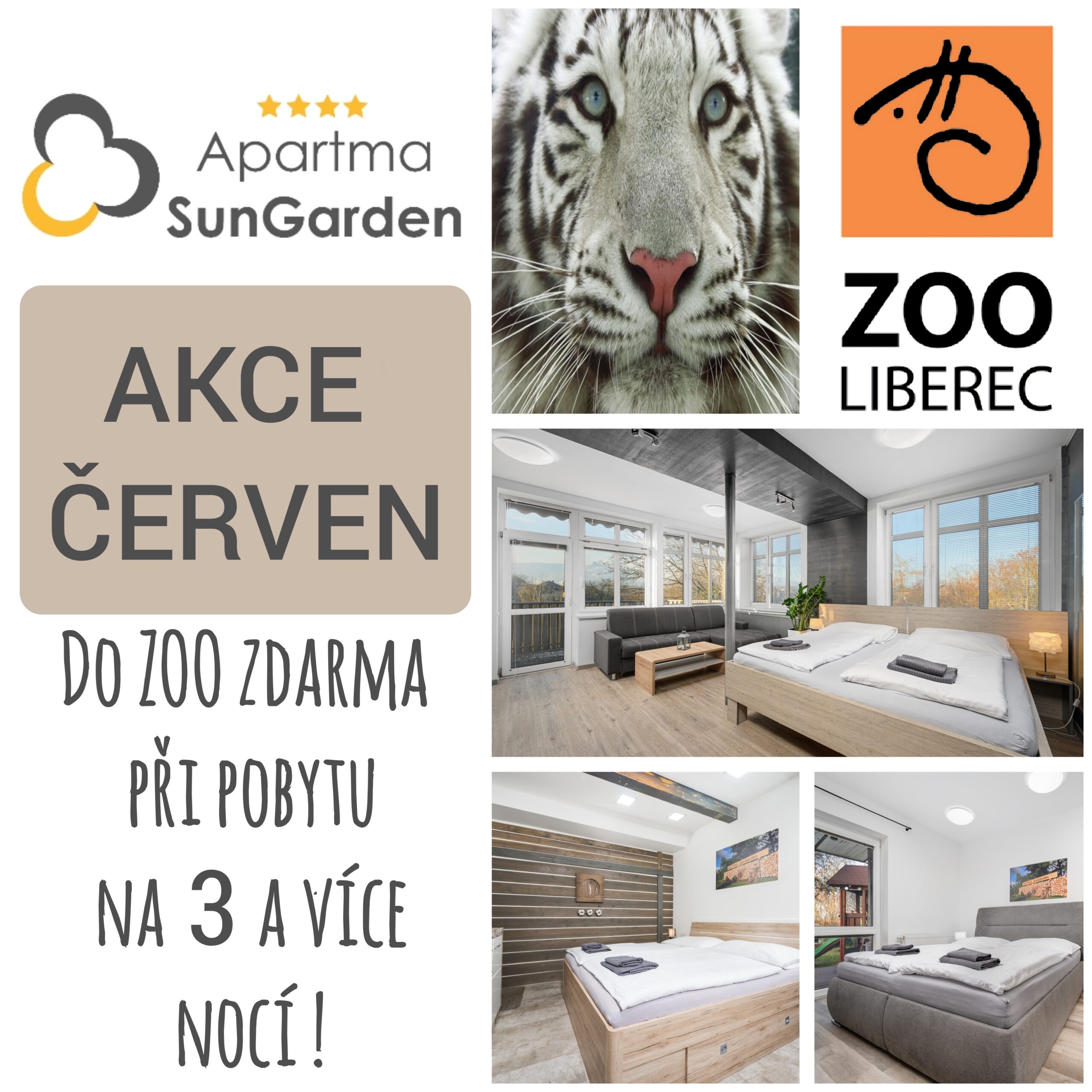 ✅️AKCE červen 2024 – do ZOO Liberec zdarma✅️